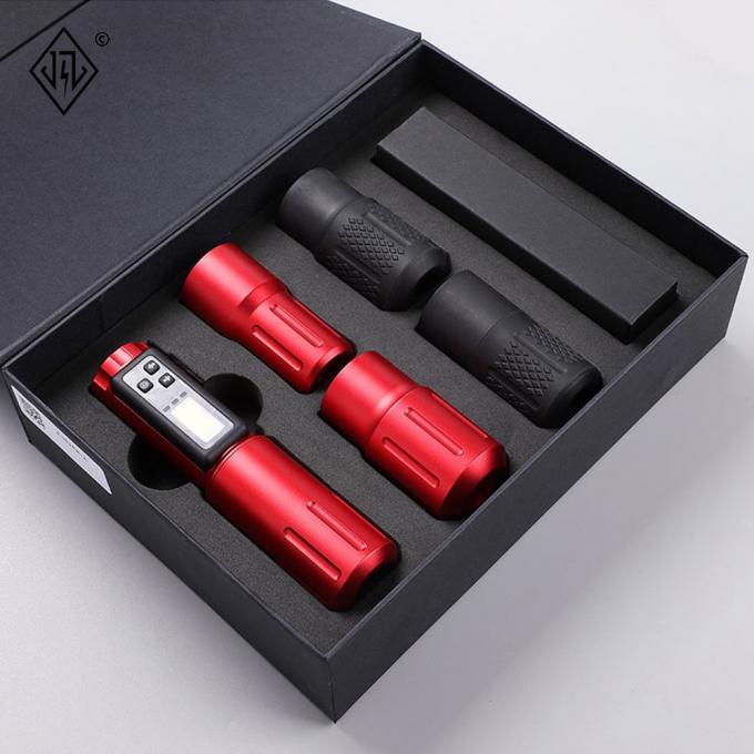 Electric LCD Display 2000mAh Battery Tattoo Gun RCA Wireless Rotary Tattoo Machine Pen Kit for Tattoo Artist 14