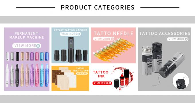 Derm&oacute;grafo maquillaje rotativo m&aacute;quina de tatuaje digital pistola de tatuaje m&aacute;quina de maquillaje permanente con ajuste de la carrera 2.3 a 2.7 14