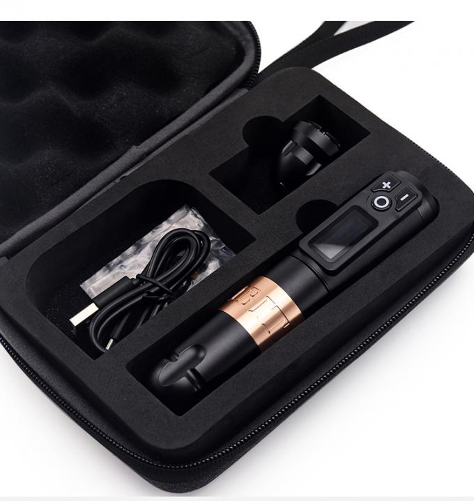 Ambici&oacute;n Soldado Digital Display Arma el&eacute;ctrica de tatuaje M&aacute;quina inal&aacute;mbrica M&aacute;quina rotativa de l&aacute;piz de tatuaje M&aacute;quina para artista de tatuajes 26