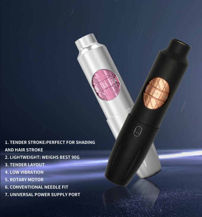 Dermógrafo Maquillaje Digital Batería inalámbrica Máquina rotativa de tatuaje Maquillaje permanente Arma de tatuaje 8