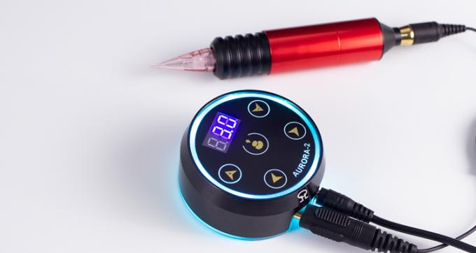 Wholesale New Upgrade Digital LCD Display Touch Screen Mini Aurora 2 Tattoo Power Supply Fit All Tattoo Machine 6