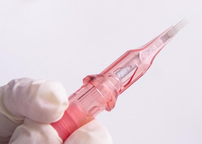 Agujas para maquillaje semipermanente de cejas, labios y ojos envasadas en blíster 0